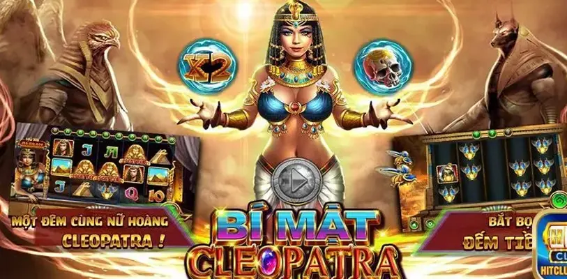 Cleopatra – tâm điểm của trò chơi slot lấy cảm hứng từ Ai Cập cổ đại