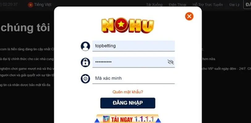 Lưu ý quan trọng khi đăng nhập Nohu cần nắm