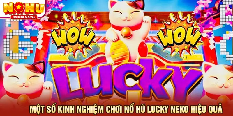 Mẹo chơi nổ hũ Lucky Fortune Cat