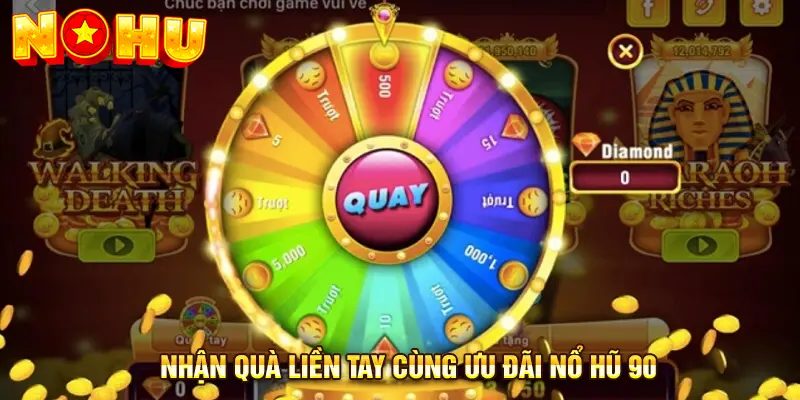 Nhận quà liền tay cùng ưu đãi Nổ Hũ 90