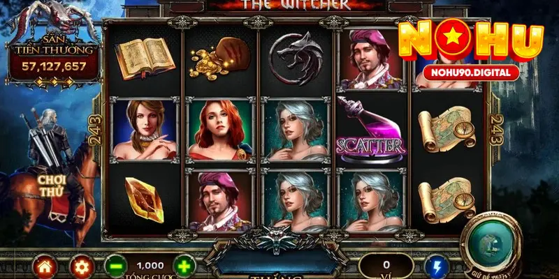 Chơi nổ hũ The Witcher ở đâu uy tín?