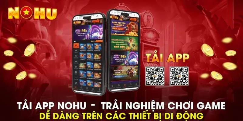Trải nghiệm vô số game trên app nohu