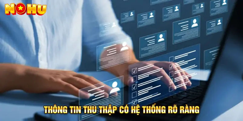 Dữ liệu thu thập nhằm phục vụ phân tích